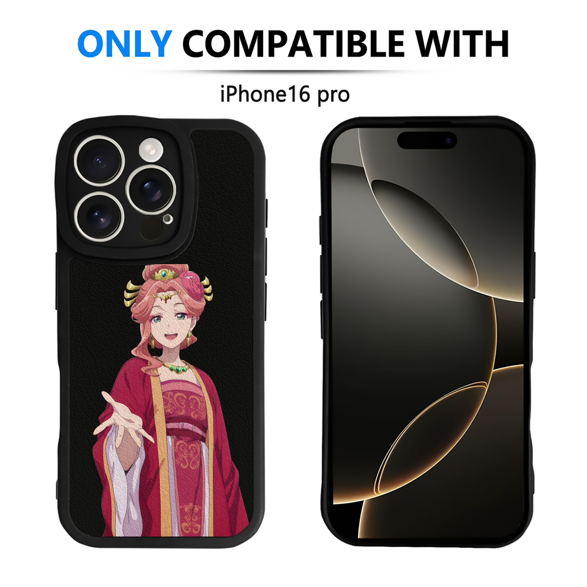 薬屋のひとりごと The Apothecary Diaries 【iPhone 16シリーズ対応】シリコンスマホケース（レザー調） 材質：シリコン